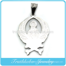 Shiny Polishing High Quality Stylish Mens Catholic Jewelry Gold Pendants Saints